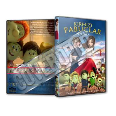 Kırmızı Pabuçlar ve 7 Cüceler 2019 Türkçe Dvd Cover Tasarımı